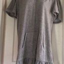 Juicy Couture  Pam & Gela Heather Janey Terry Fashion Gray Hooded Cover Up Dress Photo 0