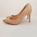 Bella Marie  Light Taupe Suede Pointy High Heel Photo 3