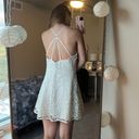 Kendall + Kylie  White Lace Dress Photo 1