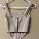 Boutique corset top Tan Size M Photo 1