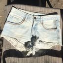 Cotton On Distressed boho shorts, fringe shorts, low waisted shorts Photo 1