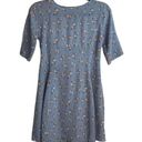 Christy Dawn  Ophelia Blue Floral Cottagecore Mini Dress Photo 0