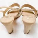 Nina  suede tan bling heeled sandals Photo 2