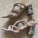 Gibson Latimer Size 8  Suede Reptile Strappy Sandals Photo 12