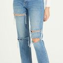 Dear John  Super High Rise Jodi Straight Jeans in Sunnyvale Wash Distressed Sz 30 Photo 0