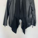 Apt. 9  Faux Leather Jacket Black Size Large Photo 3