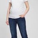 Gap  Jeans Maternity True Waistband Full Panel Girlfriend Jeans Womens Size 29 8L Photo 0