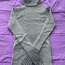 Philosophy Anthropology  Republic Gray Ribbed Turtleneck Top 100% Cotton Small Photo 1