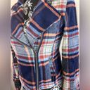 Hollister  Side zip Winter Coat Peacoat Jacket Fall Plaid Ski Snowboarding Bomber Photo 5