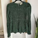 Universal Threads Universal Thread Puff Long Sleeve Smocked Blouse Photo 0