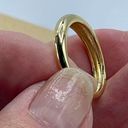 Boutique 14K vermeil 1/4” wide dome ring  size 8. Photo 2