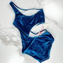 Solid & Striped NWT  Claudia One Piece Swimsuit in Aqua Velvet Size XS Photo 5