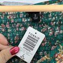 Torrid  Green V Neck MIDI Boho Floral Dress Size 2X Photo 2