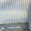 Everlane  Top Cream The Italian Merino Rib Turtleneck Knit Sz M EUC Photo 8