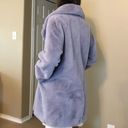 BCBGMAXAZRIA BCBG Faux Fur Coat Jacket Lavender Very Thick Medium Photo 6