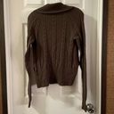 Maurice's Maurice’s Brown Knit Longsleeve Short Cardigan S Photo 4