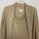 August Silk  Linen Blend Tank and Cardigan Set Size Small Photo 2