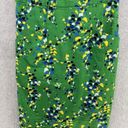 Tracy Reese Plenty  Sleeveless Sheath Dress Green Size 8 Confetti A Line Cotton Photo 8