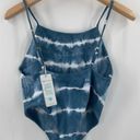 Tiare Hawaii  Swimsuit Size Small One Piece Blue Tie Dye NWT Beach Coastal Summer Photo 7