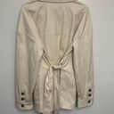 Banana Republic BR x Harbison Safari Suit Jacket Color Transition Cream White Photo 4