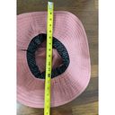 Pacific&Co August Hat  Packable Sun Beach Garden Hat Pink Polyester Wide Brim Photo 6