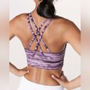 Lululemon  Energy Sports Bra Long Line Shadowed Smoked Mullberry Size 4 Photo 2