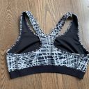 Nike Sports Bra Size Medium black and white Photo 3