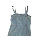 Gap  Vintage Womens Button Down Denim Dress Sz S Tall Photo 4