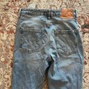 ZARA High Rise Straight leg Split hem Jeans Light Wash size 4 Blogger favorite Photo 7