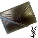 Saint Laurent Authentic Yves  YSL Cassandra Shoulder Bag Black Photo 0