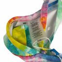 Bleu Rod Beattie  Bikini Top Size 40D Swim Rainbow Tie Dye Beach Large Bust NWT Photo 5