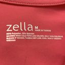 Zella  Active Zip Up Neon athletic tech Jacket Size M Photo 11