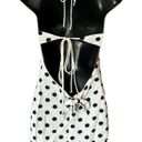 For Love & Lemons For Love of Lemons Ashland Small Black White Polka Dot Shift Dress Photo 2