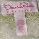 Oscar de la Renta  green silky nightgown size small vintage Photo 6