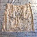 ep pro E.P. Pro Skort Tennis Golf Shorts Skirt Gold Snakeskin Print Size 6 Photo 5