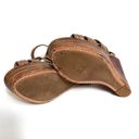 Frye  6.5 Corrina Stitch Wedge Dark Brown Sandals Photo 6