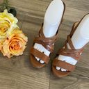 Jessica Simpson  brown wedges size 7.5 Photo 0