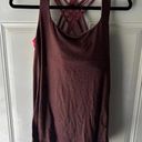 Lululemon  Free to be Wild purple tank with pink sports bra built in size 12. Doe Photo 0