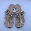 Tory Burch  Miller  Sandal  size 7 M  Seashell Pink patent leather flip flops Photo 6