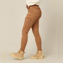 Spanx Cargo Stretch High Waist Pants with Tummy Control New Size XL Golden Brown Photo 3