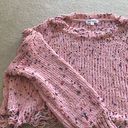 Wild Honey Pink Sweater With Rainbow Puffs Photo 2