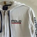 Polo  Ralph Lauren Hoodie 2016 Olympic Brazil Full Zip White Sweatshirt Sz L GUC Photo 3