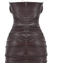 House Of CB Mini Leather Dress Photo 1