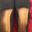 Comfortview  Black Womens Weaved Flats Size 10WW Slip On Photo 0