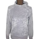 Gaiam  Lux Faux-Fur Cowlneck Pullover sweatshirt in pale lilac color size XS Photo 1