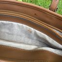 Michael Kors MICHAEL  tan nylon shoulder bag satchel with gold hardware Photo 11