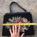 1950s Floral Embroidered Needlework Handbag Multi Photo 12