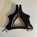 Bottega Veneta Brown Leather Heel Lace Ankle Shoes Boots Size 10 Photo 3