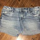 Silver Jeans Silver cutoff denim western shortie shorts Photo 0