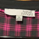 Harvé Benard Harve Benares women’s blouse size XL purple / black Photo 1